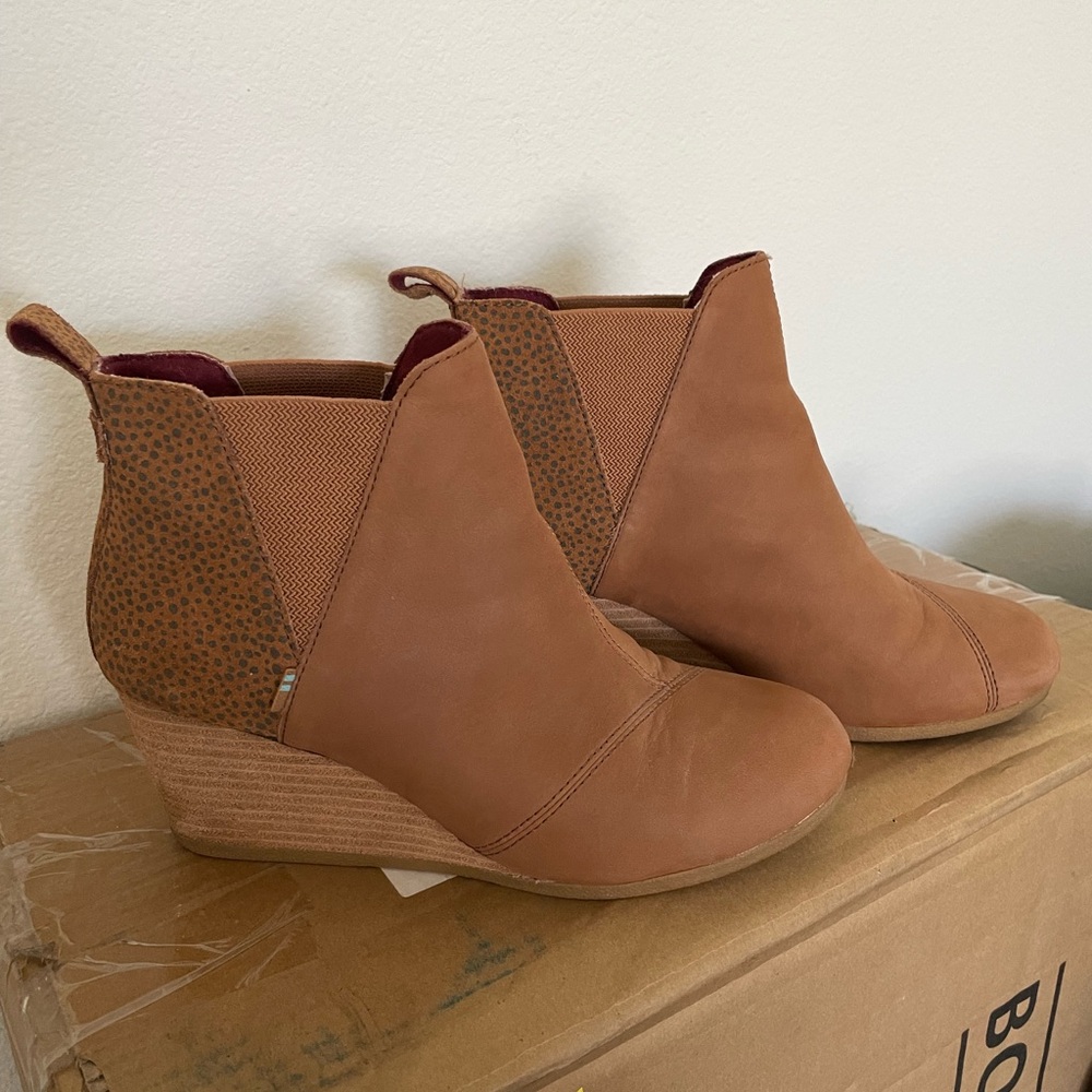 Toms Kelsey Bootie Wedge
